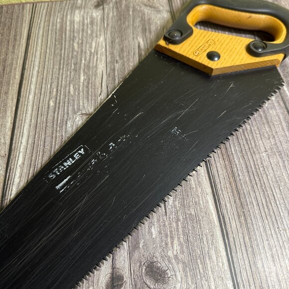 2 Stanley Hand Saws Fat Max 20/500, One a Miter Saw (ONLY) 12” x 3 ½” READ - Picture 13 of 14